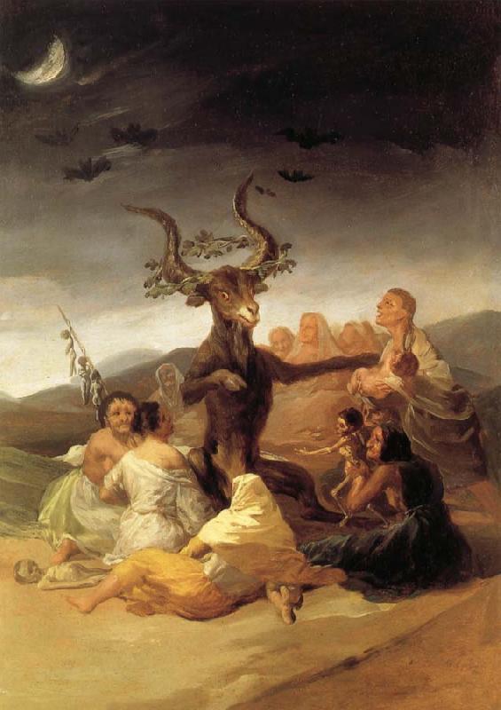 Francisco Goya Witches Sabbath Germany oil painting art